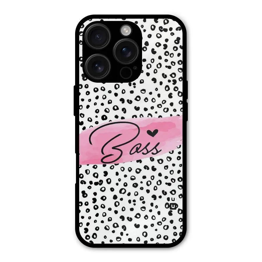 Polka Boss Shockproof Hybrid Protection (Metal + TPU) Back Case Cover CoversCart