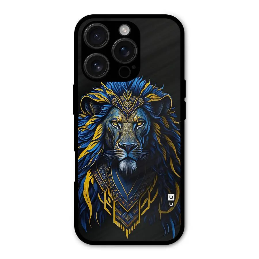 Premium Lion Abstract Portrait Art Shockproof Hybrid Protection (Metal + TPU) Back Case Cover CoversCart