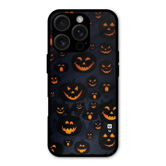 Pumpkin Smile Pattern Shockproof Hybrid Protection (Metal + TPU) Back Case Cover CoversCart