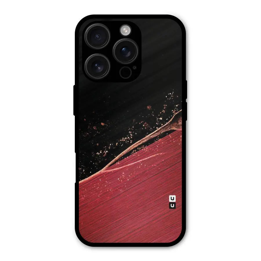 Red Flow Drops Shockproof Hybrid Protection (Metal + TPU) Back Case Cover CoversCart