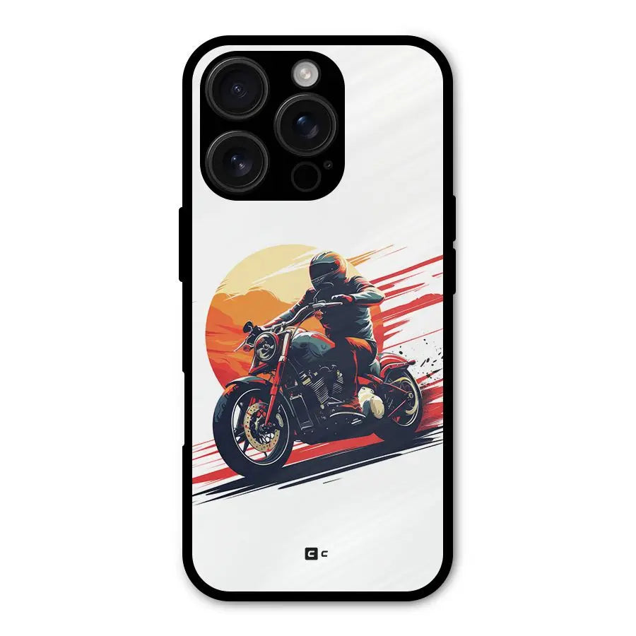 Retro Biker Shockproof Hybrid Protection (Metal + TPU) Back Case Cover CoversCart