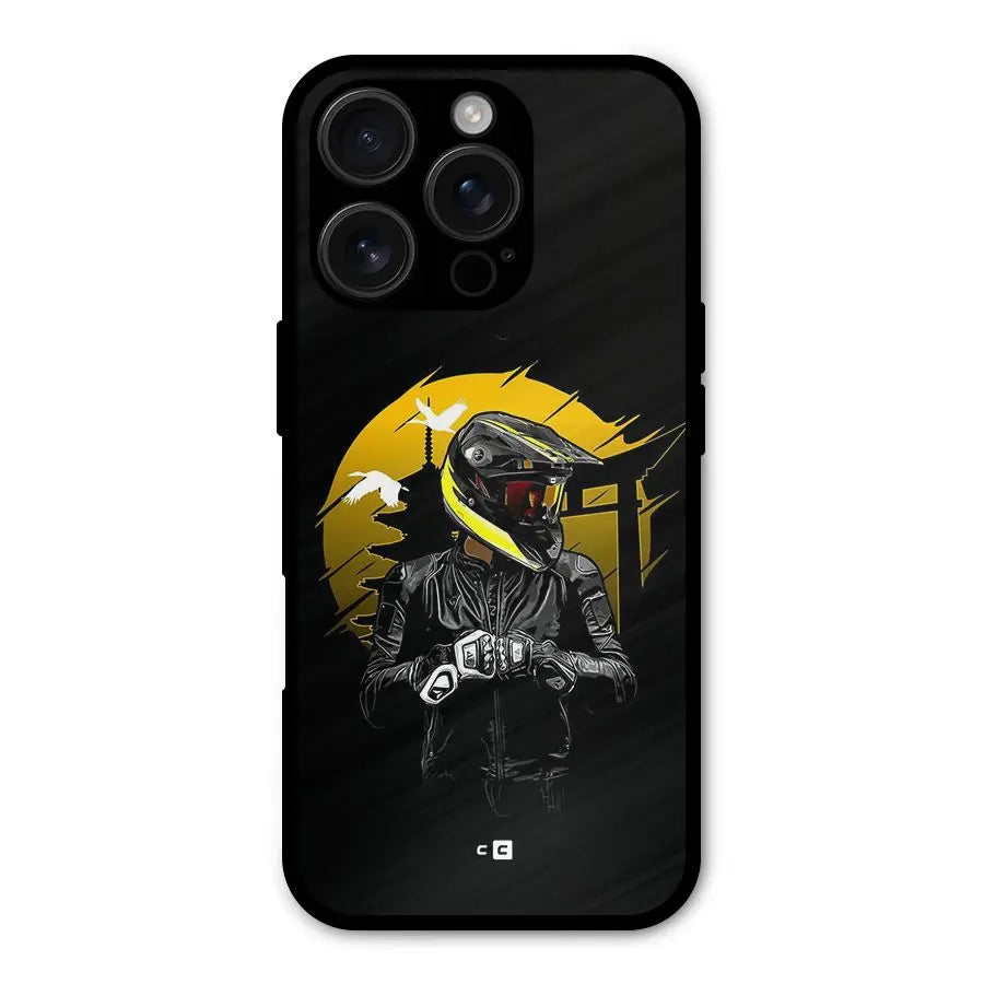 Rider Ready Shockproof Hybrid Protection (Metal + TPU) Back Case Cover CoversCart