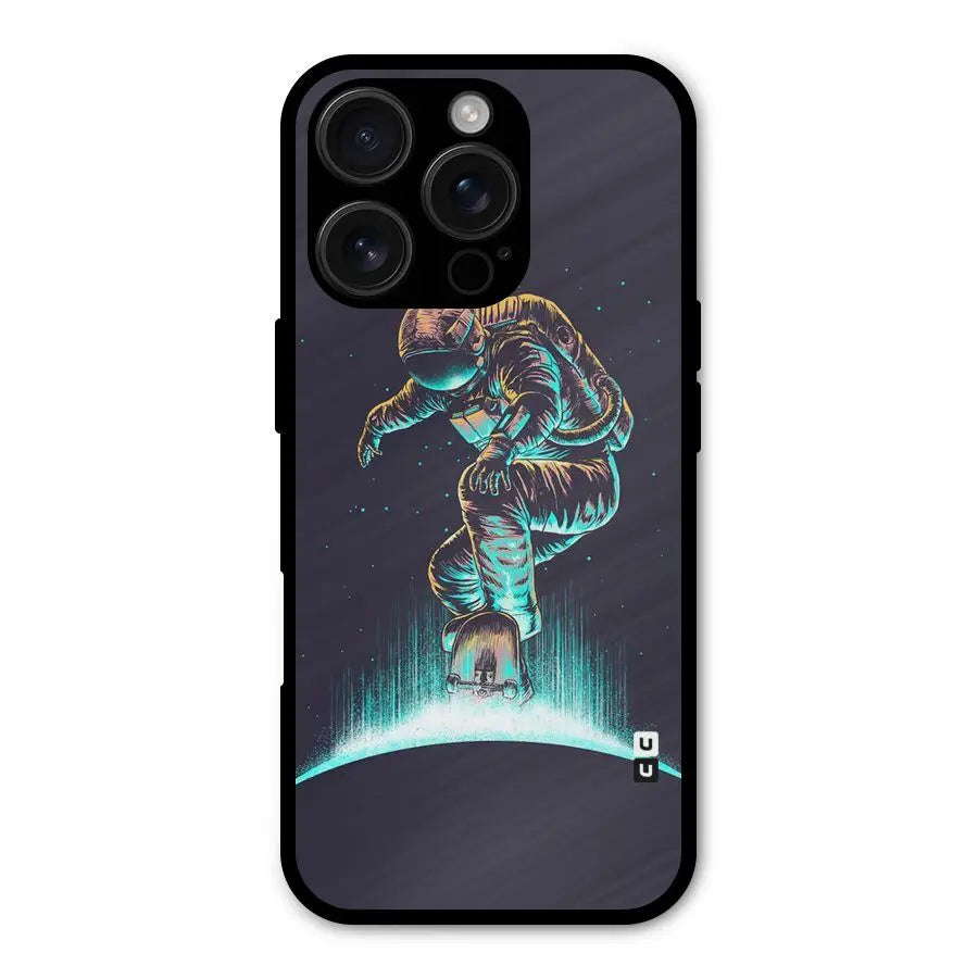 Rolling Spaceman Shockproof Hybrid Protection (Metal + TPU) Back Case Cover CoversCart