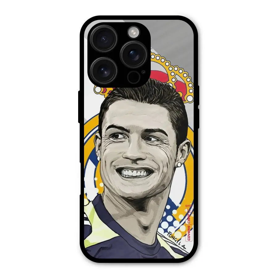 Ronaldo Madrid King Shockproof Hybrid Protection (Metal + TPU) Back Case Cover CoversCart