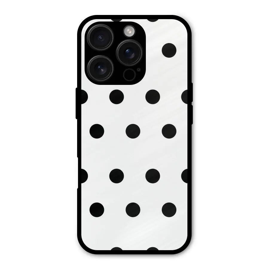 Royal Polka Dots Shockproof Hybrid Protection (Metal + TPU) Back Case Cover CoversCart