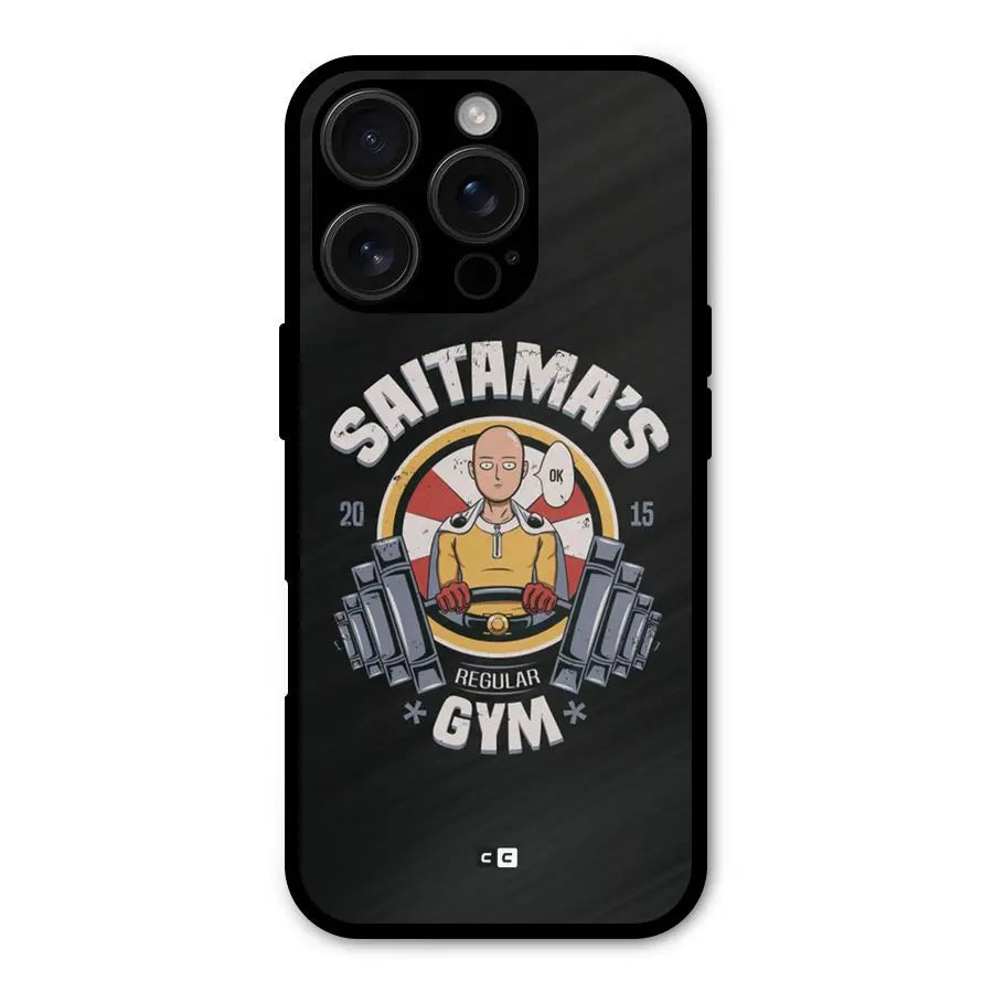 Saitama Gym Shockproof Hybrid Protection (Metal + TPU) Back Case Cover CoversCart