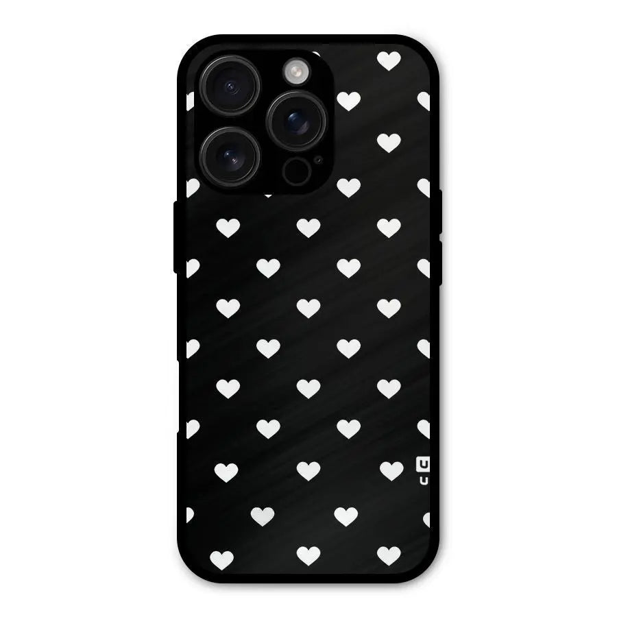Seamless Hearts Pattern Shockproof Hybrid Protection (Metal + TPU) Back Case Cover CoversCart