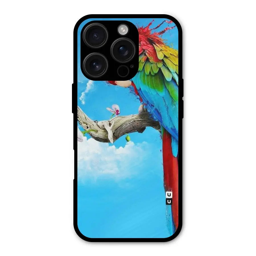 Sky Parrot Shockproof Hybrid Protection (Metal + TPU) Back Case Cover CoversCart