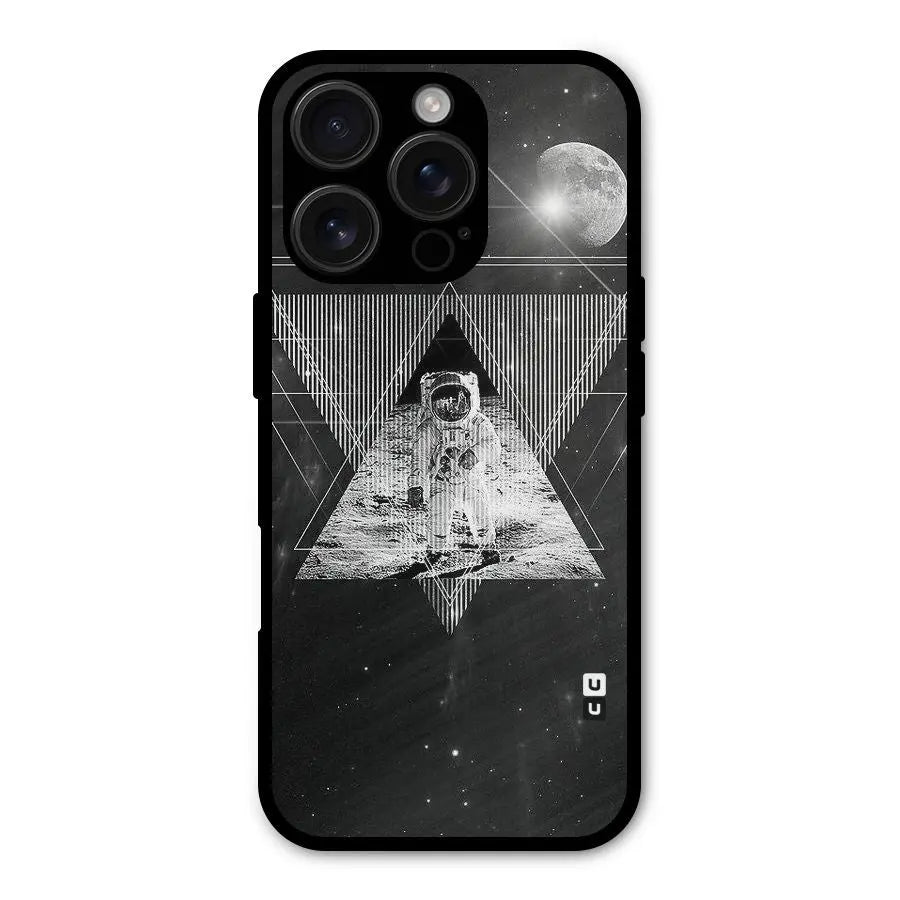 Space Triangle Abstract Shockproof Hybrid Protection (Metal + TPU) Back Case Cover CoversCart