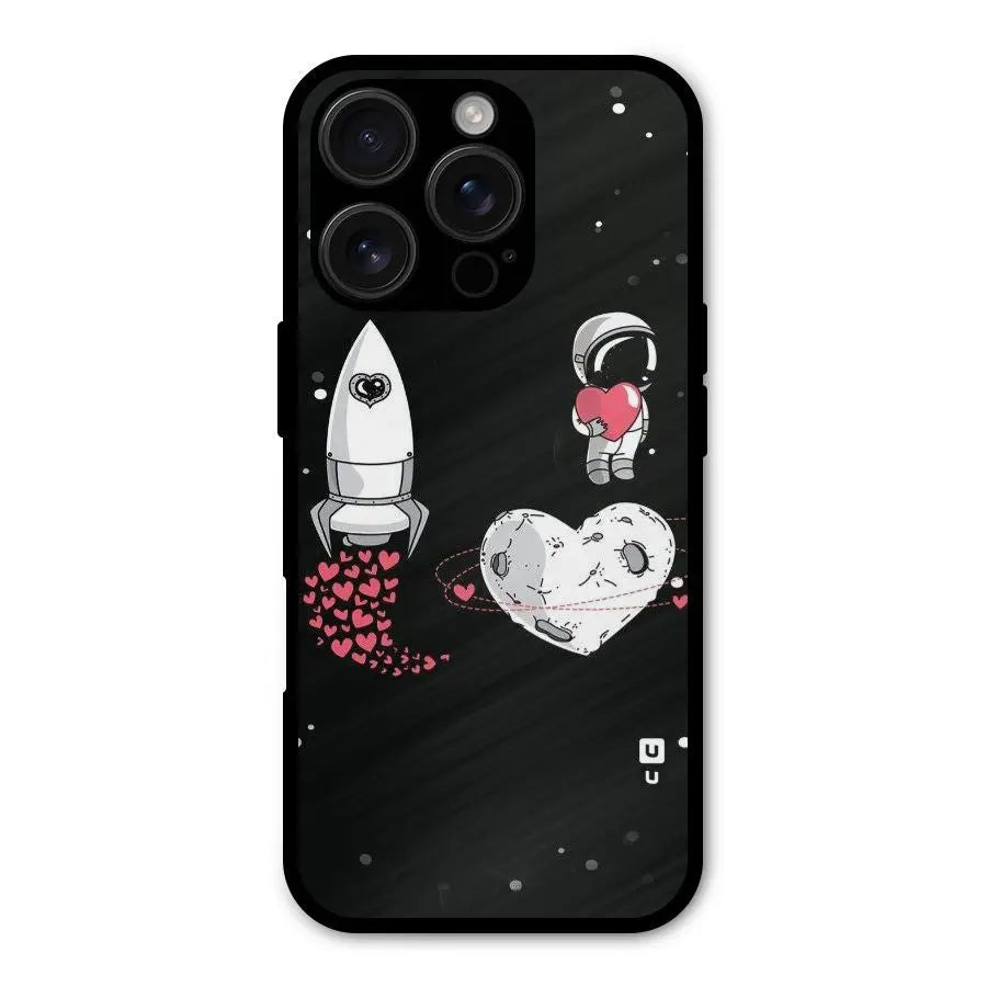 Spaceman Love Shockproof Hybrid Protection (Metal + TPU) Back Case Cover CoversCart