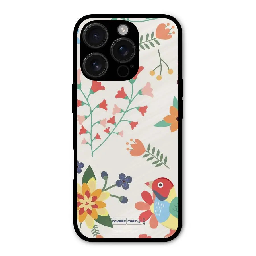 Spring Flowers Shockproof Hybrid Protection (Metal + TPU) Back Case Cover CoversCart