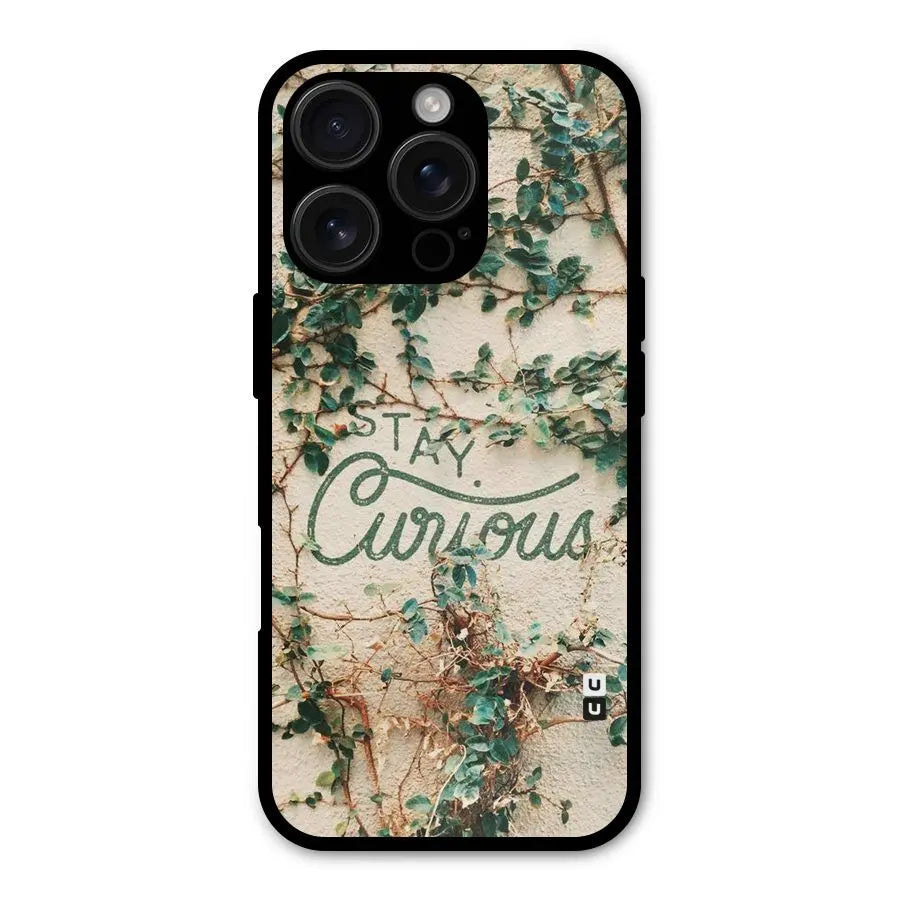 Stay Curious Shockproof Hybrid Protection (Metal + TPU) Back Case Cover CoversCart