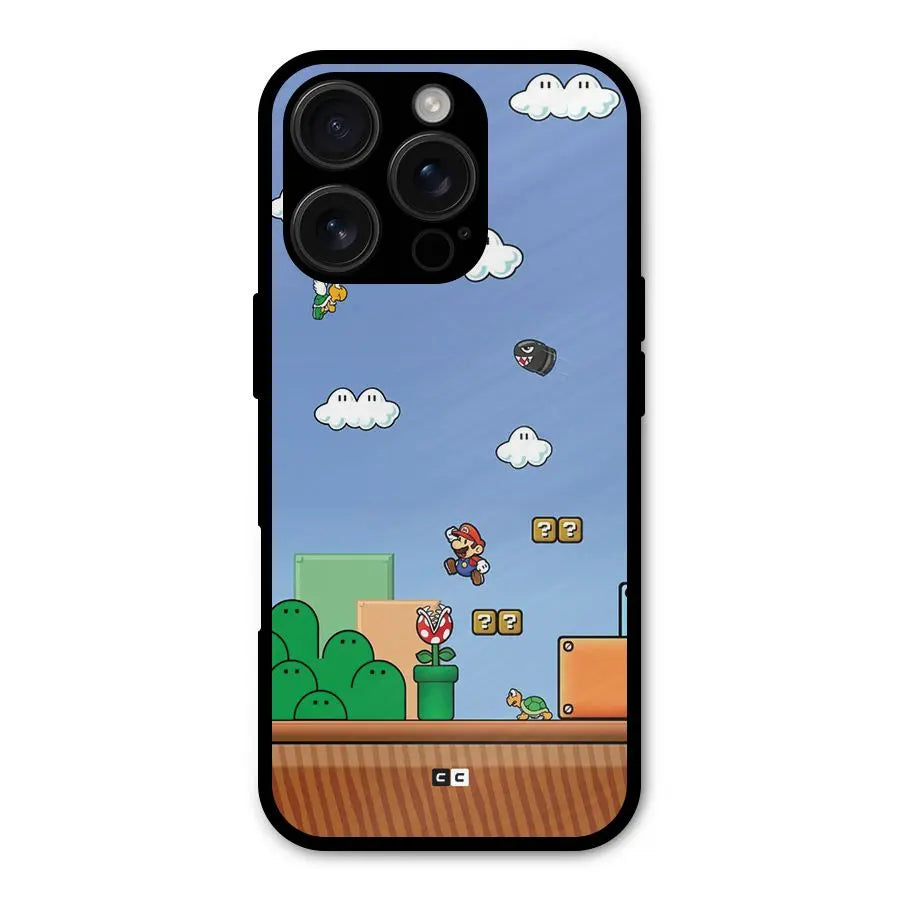 Super Plumber Shockproof Hybrid Protection (Metal + TPU) Back Case Cover CoversCart