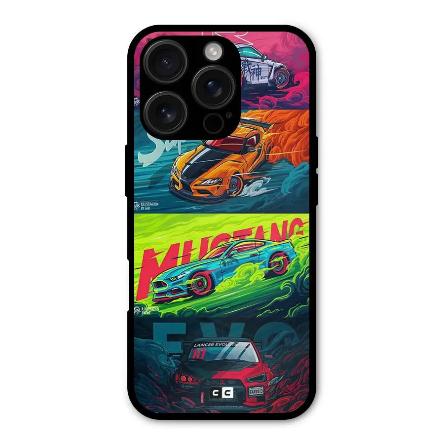Super Racing Car Shockproof Hybrid Protection (Metal + TPU) Back Case Cover CoversCart
