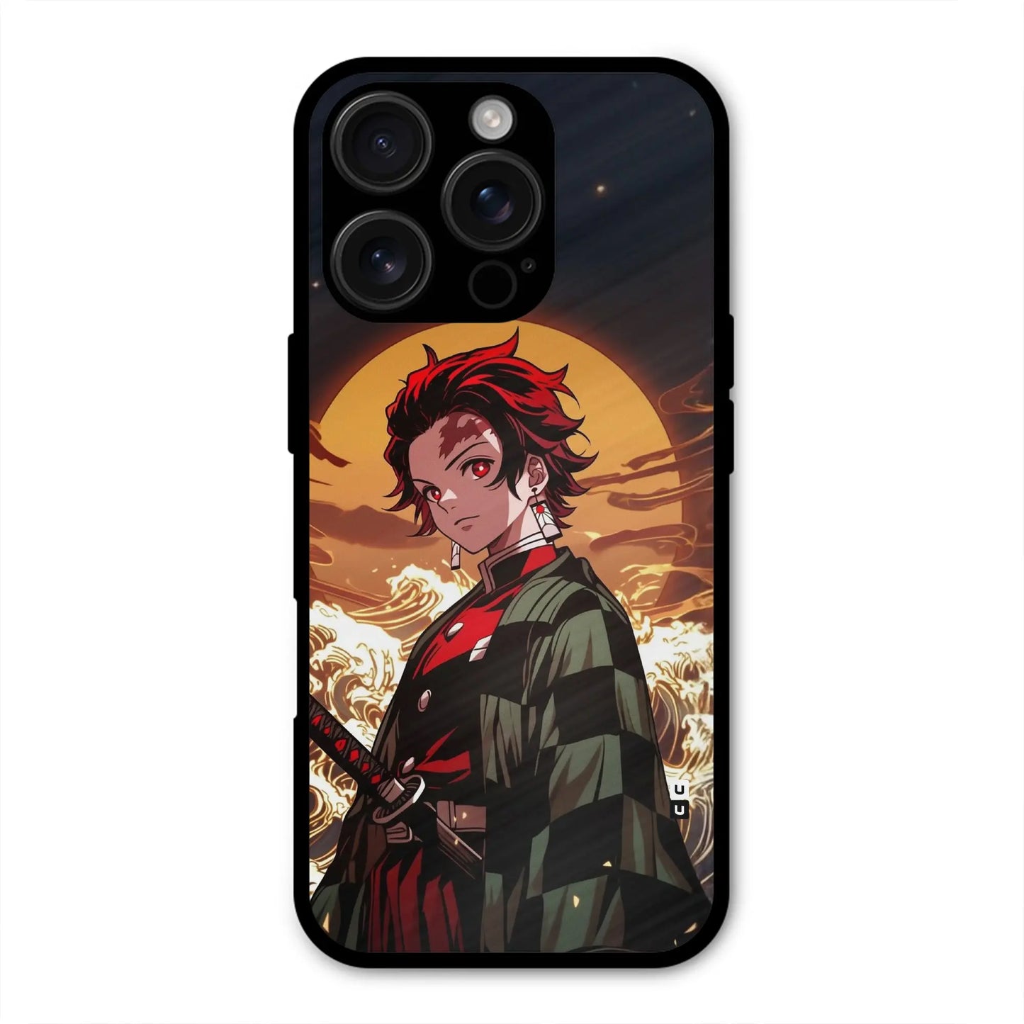 Tanjiro Attitude Shockproof Hybrid Protection (Metal + TPU) Back Case Cover