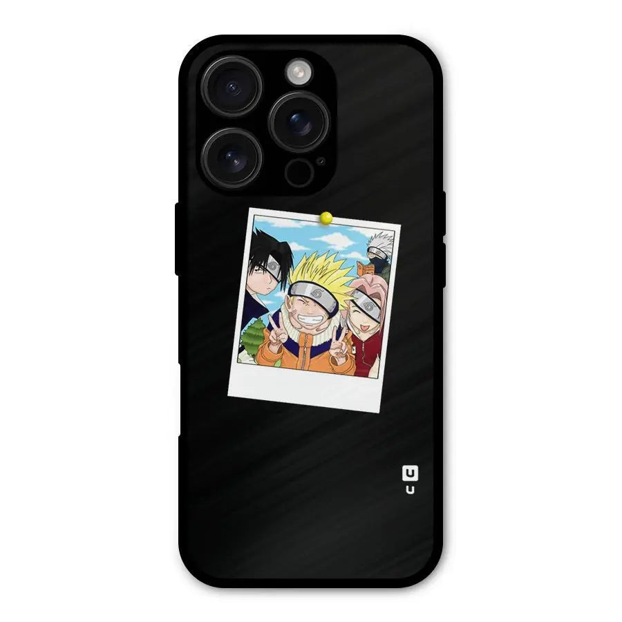Team Kakashi Cute Shockproof Hybrid Protection (Metal + TPU) Back Case Cover CoversCart