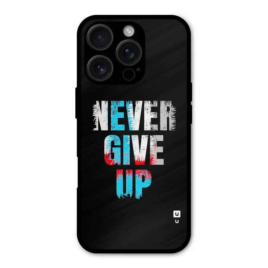 The Determined Shockproof Hybrid Protection (Metal + TPU) Back Case Cover CoversCart