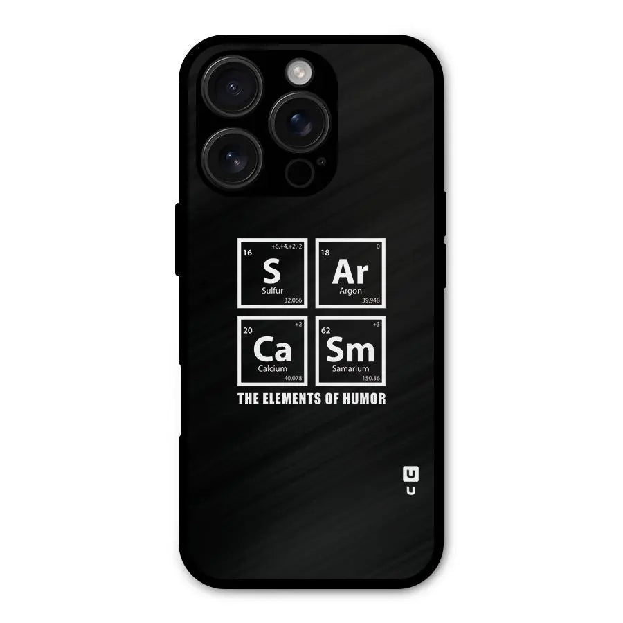 The Elements of Humor Shockproof Hybrid Protection (Metal + TPU) Back Case Cover CoversCart