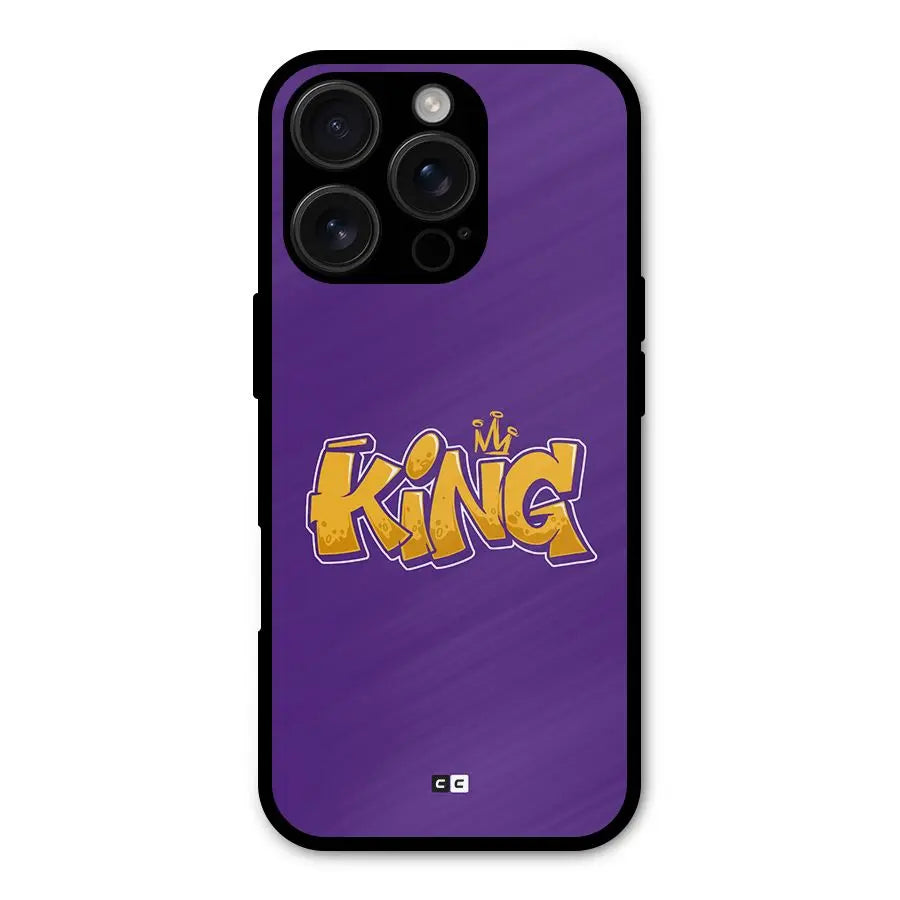The Royal King Shockproof Hybrid Protection (Metal + TPU) Back Case Cover CoversCart