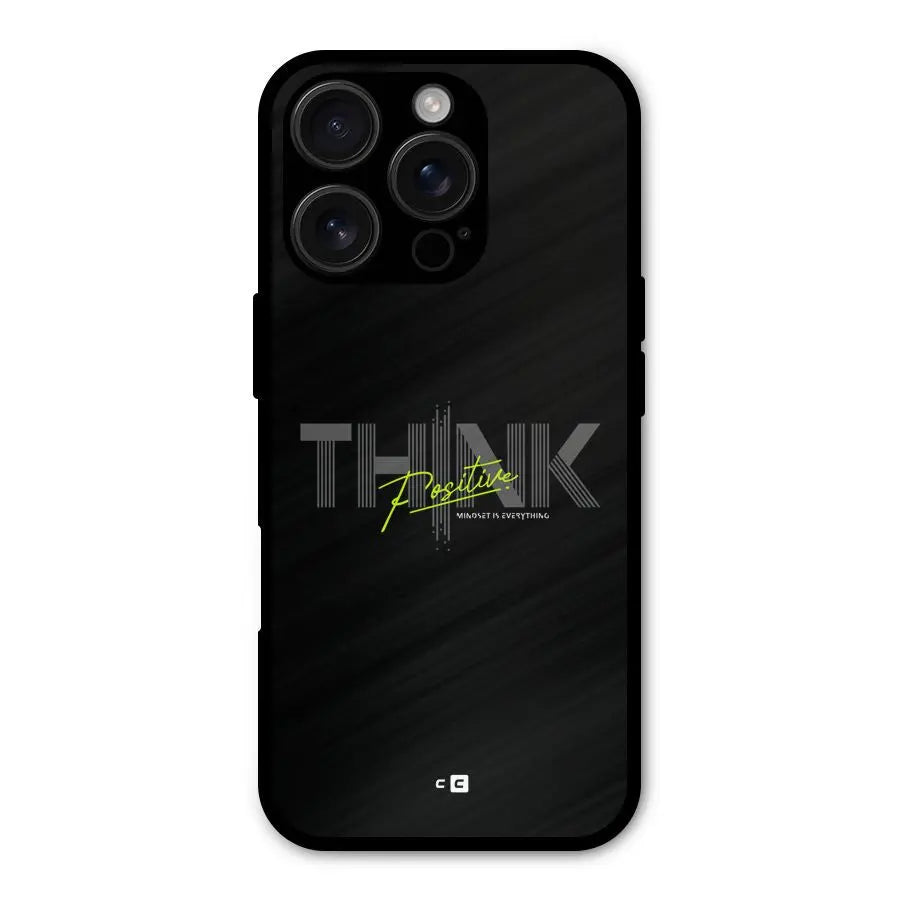 Think Positive Only Shockproof Hybrid Protection (Metal + TPU) Back Case Cover CoversCart