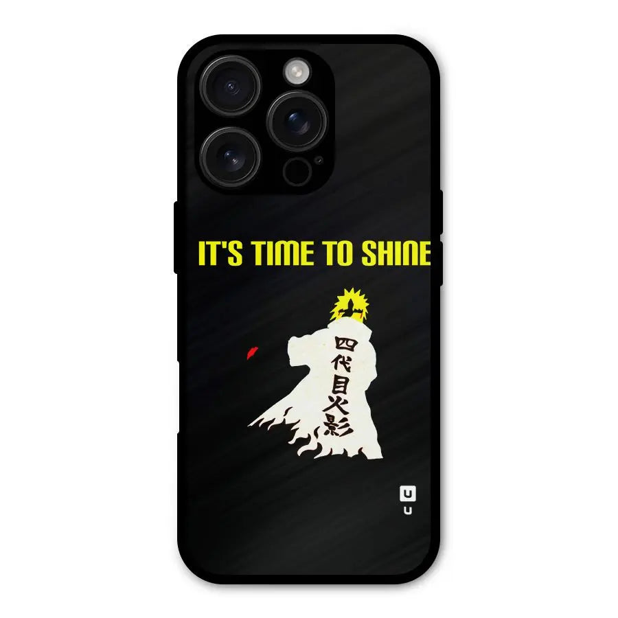 Time To Shine Shockproof Hybrid Protection (Metal + TPU) Back Case Cover CoversCart