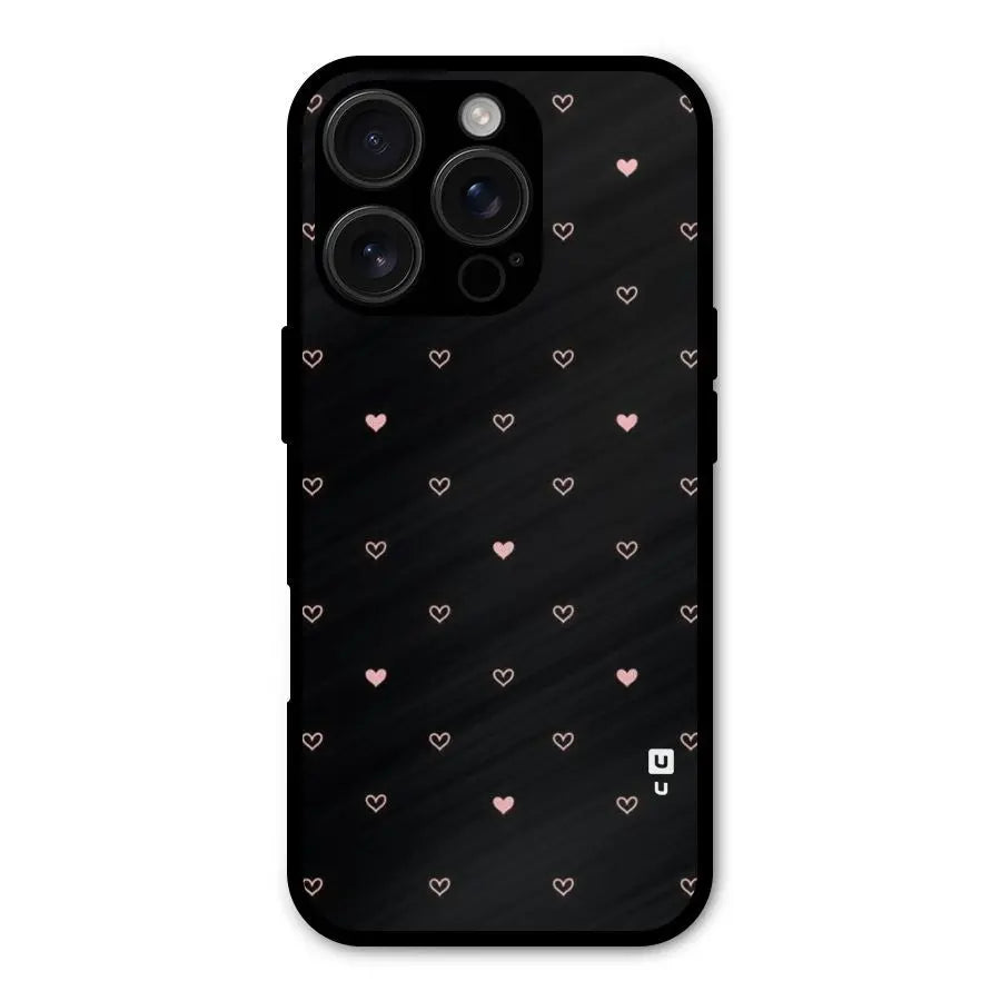 Tiny Little Pink Pattern Shockproof Hybrid Protection (Metal + TPU) Back Case Cover CoversCart