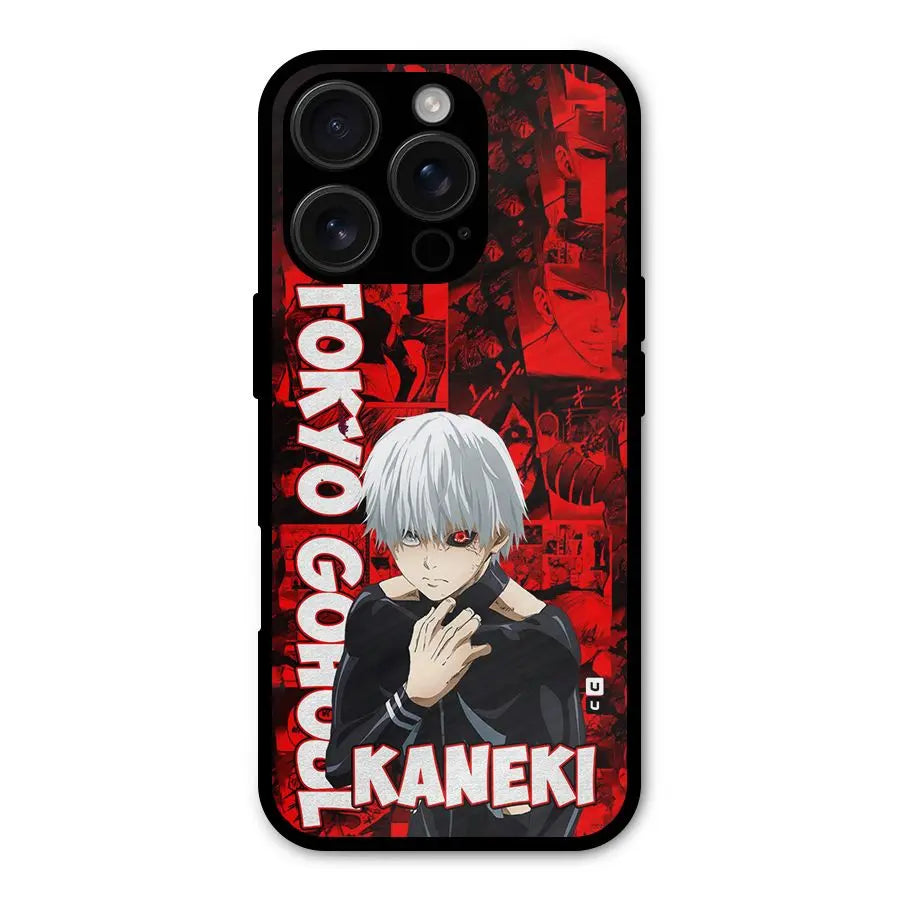 Tokyo Ghuoul Kaneki Shockproof Hybrid Protection (Metal + TPU) Back Case Cover CoversCart