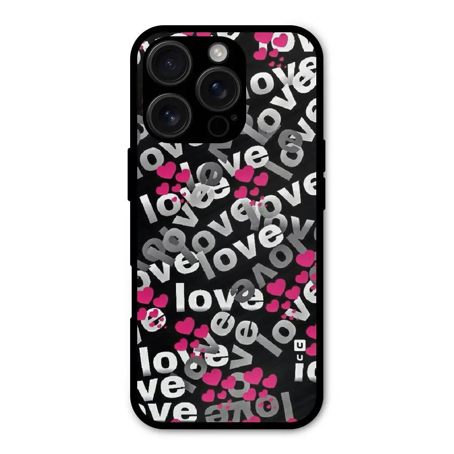 Too Much Love Shockproof Hybrid Protection (Metal + TPU) Back Case Cover CoversCart
