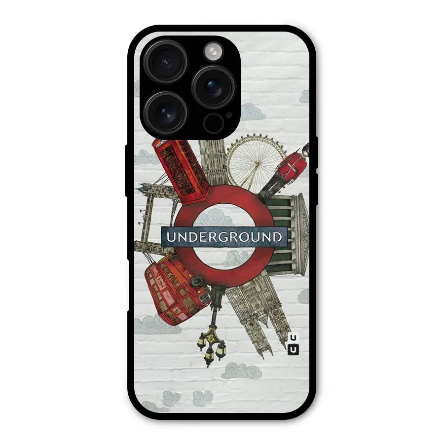 Underground Design Shockproof Hybrid Protection (Metal + TPU) Back Case Cover CoversCart