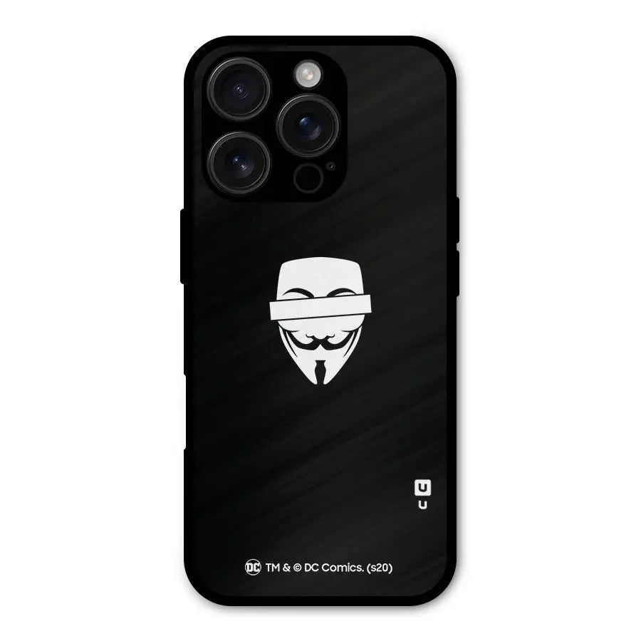 Vendetta Minimal Mask Shockproof Hybrid Protection (Metal + TPU) Back Case Cover CoversCart