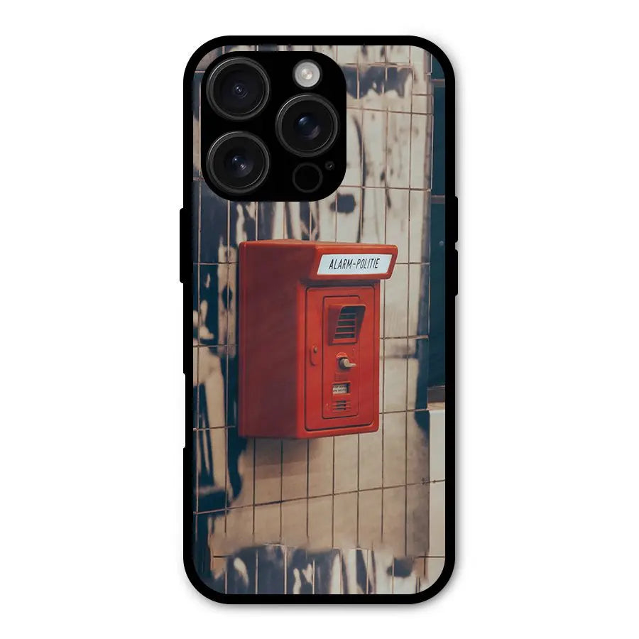 Vintage Alarm Shockproof Hybrid Protection (Metal + TPU) Back Case Cover CoversCart