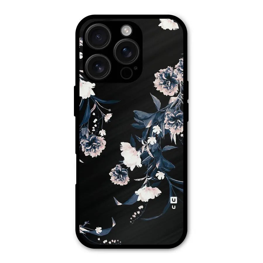 White Flora Shockproof Hybrid Protection (Metal + TPU) Back Case Cover CoversCart