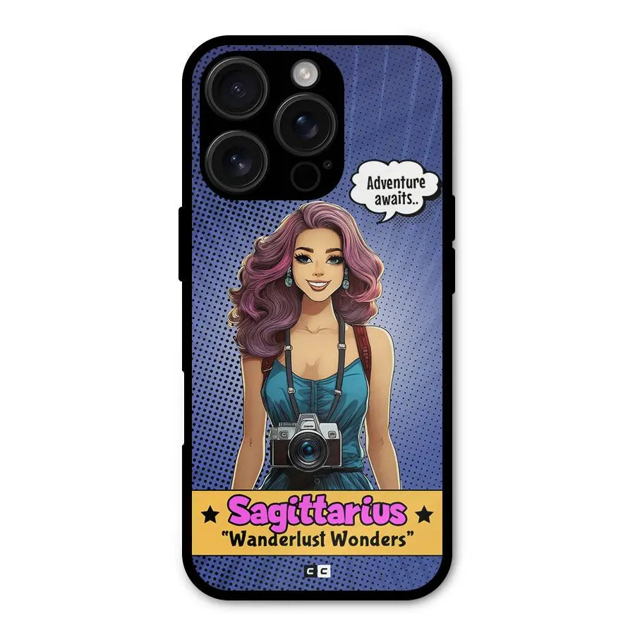 Wonderful Sagittarius Shockproof Hybrid Protection (Metal + TPU) Back Case Cover CoversCart