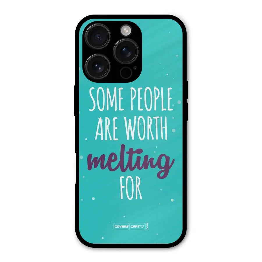 Worth Melting For Shockproof Hybrid Protection (Metal + TPU) Back Case Cover CoversCart