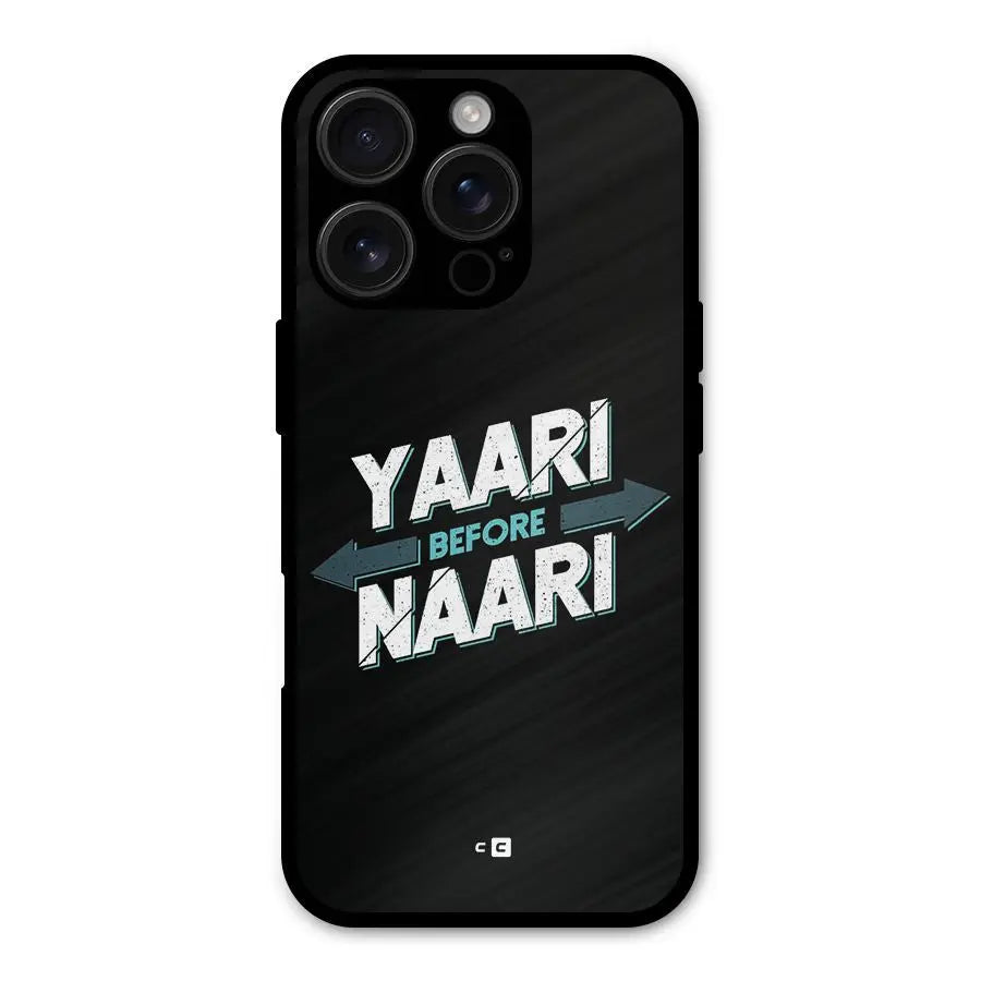 Yaari Naari Shockproof Hybrid Protection (Metal + TPU) Back Case Cover CoversCart