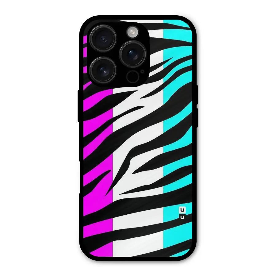 Zebra Texture Shockproof Hybrid Protection (Metal + TPU) Back Case Cover CoversCart