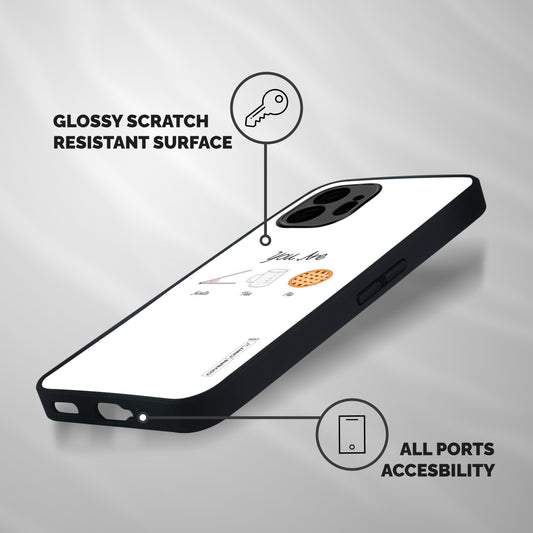 Acute Tea Pie Shockproof Hybrid Protection (Metal + TPU) Back Case Cover