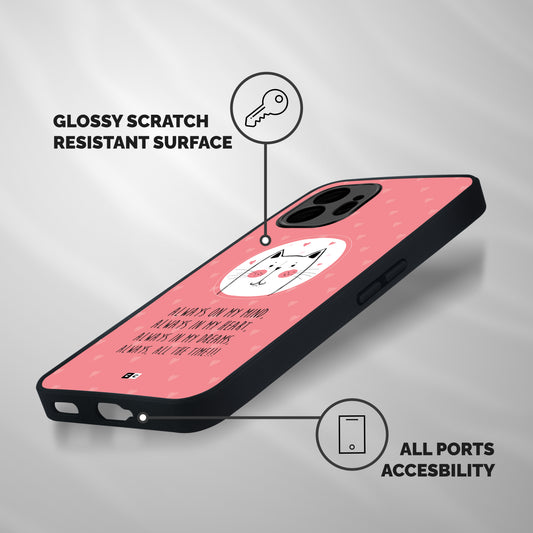 Always In Mind Shockproof Hybrid Protection (Metal + TPU) Back Case Cover