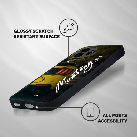 Amazing Mad Car Shockproof Hybrid Protection (Metal + TPU) Back Case Cover