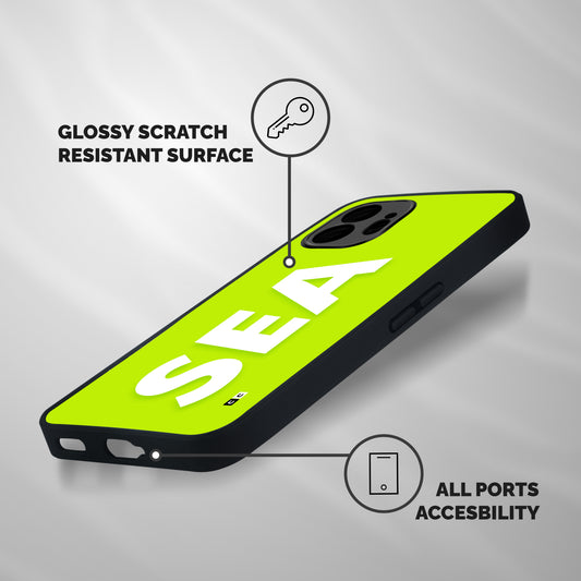 Amazing Sea Shockproof Hybrid Protection (Metal + TPU) Back Case Cover
