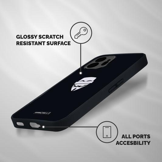 Anonymous Mask Shockproof Hybrid Protection (Metal + TPU) Back Case Cover
