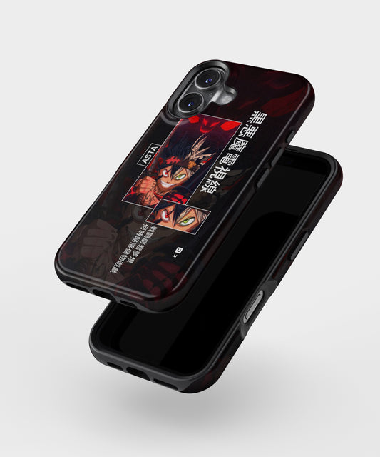 Asta Black Clover MagSafe Bumper Case