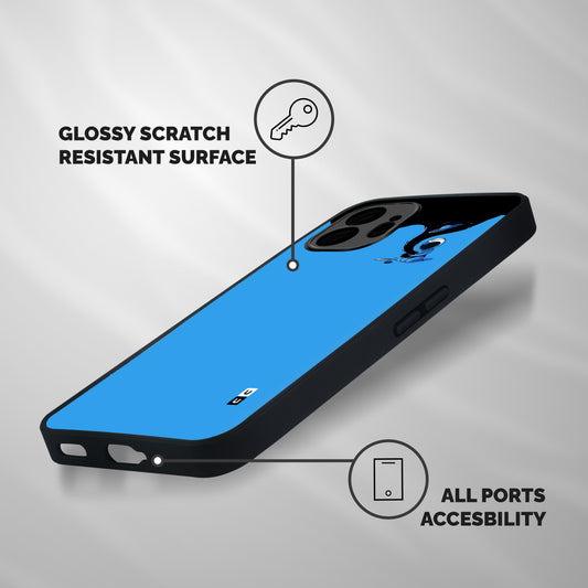 Astronaut Creativity Paint Sky Shockproof Hybrid Protection (Metal + TPU) Back Case Cover
