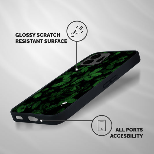 Beautiful Touch Me Not Shockproof Hybrid Protection (Metal + TPU) Back Case Cover