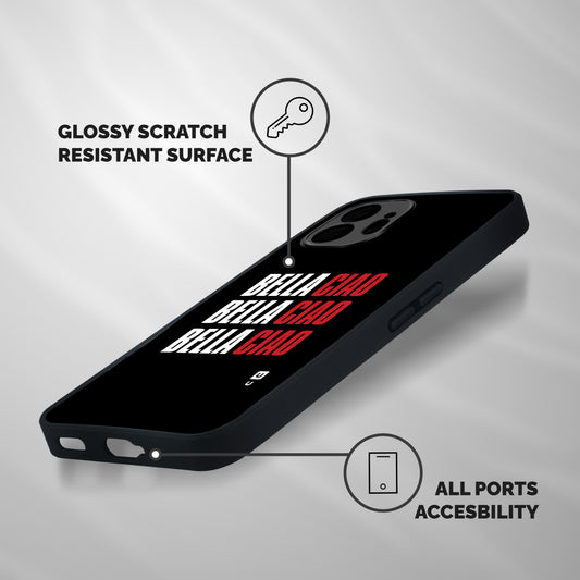 Bella Ciao Bella Ciao Bella Ciao Shockproof Hybrid Protection (Metal + TPU) Back Case Cover