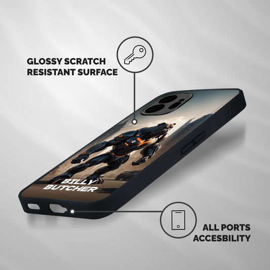 Billy Butcher Shockproof Hybrid Protection (Metal + TPU) Back Case Cover