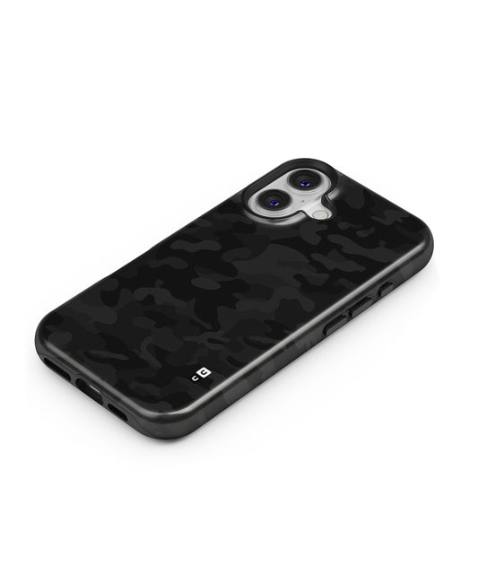 Black Camouflage MagSafe Bumper Case
