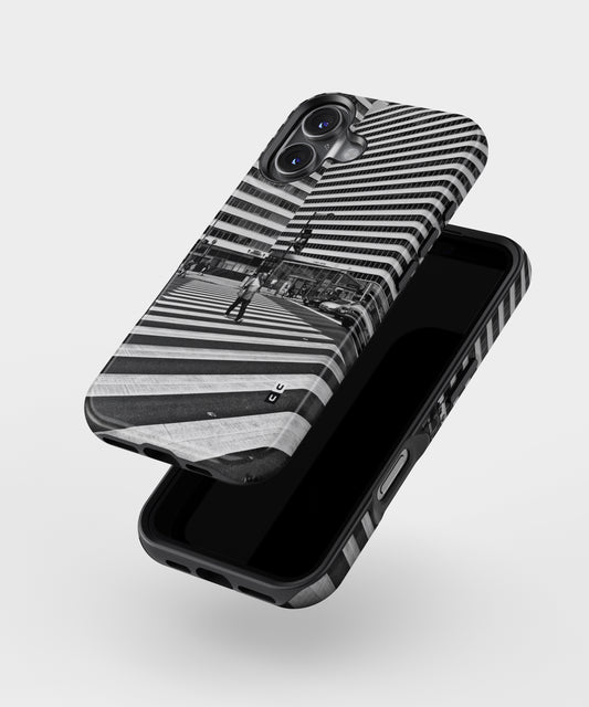 Black White Perspective MagSafe Bumper Case