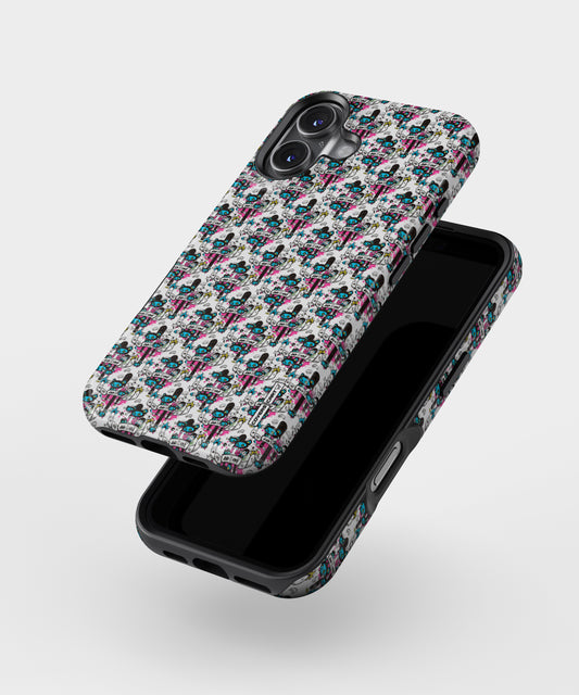 Blue Pink Pattern MagSafe Bumper Case
