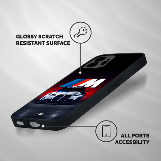 BMW Beast Shockproof Hybrid Protection (Metal + TPU) Back Case Cover